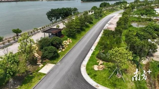 17公里环岛路年底实现全线贯通。 受访者供图 图片